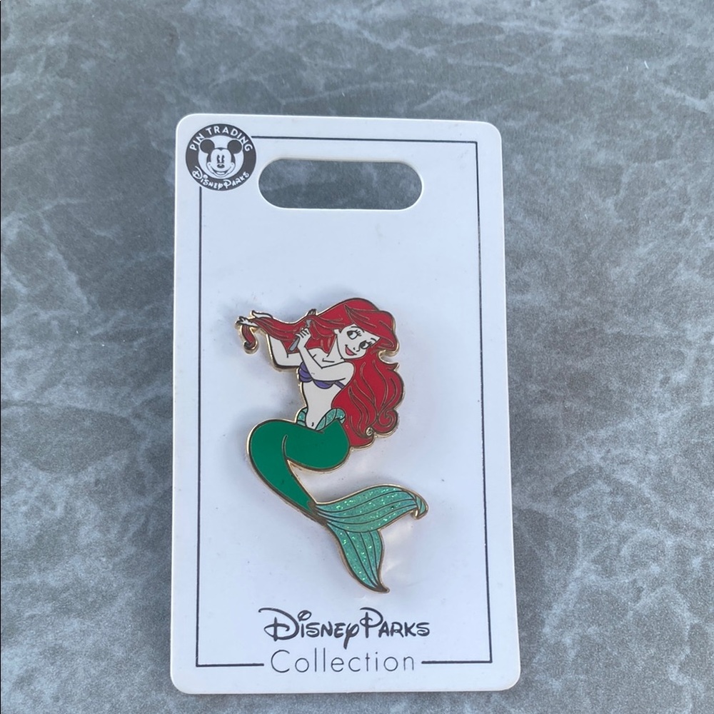 Disney Silver Enamel Pin